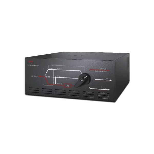 APC UPS Bypass Switch, 20kVA, Rackmount, Hardwired Input / IEC Output (SBP20KRMI4U)